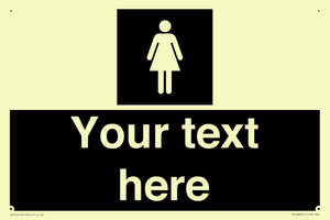 Custom information: black panel female